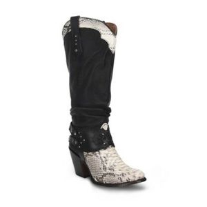 Python Women's Western Boots made by Cuadra Boots